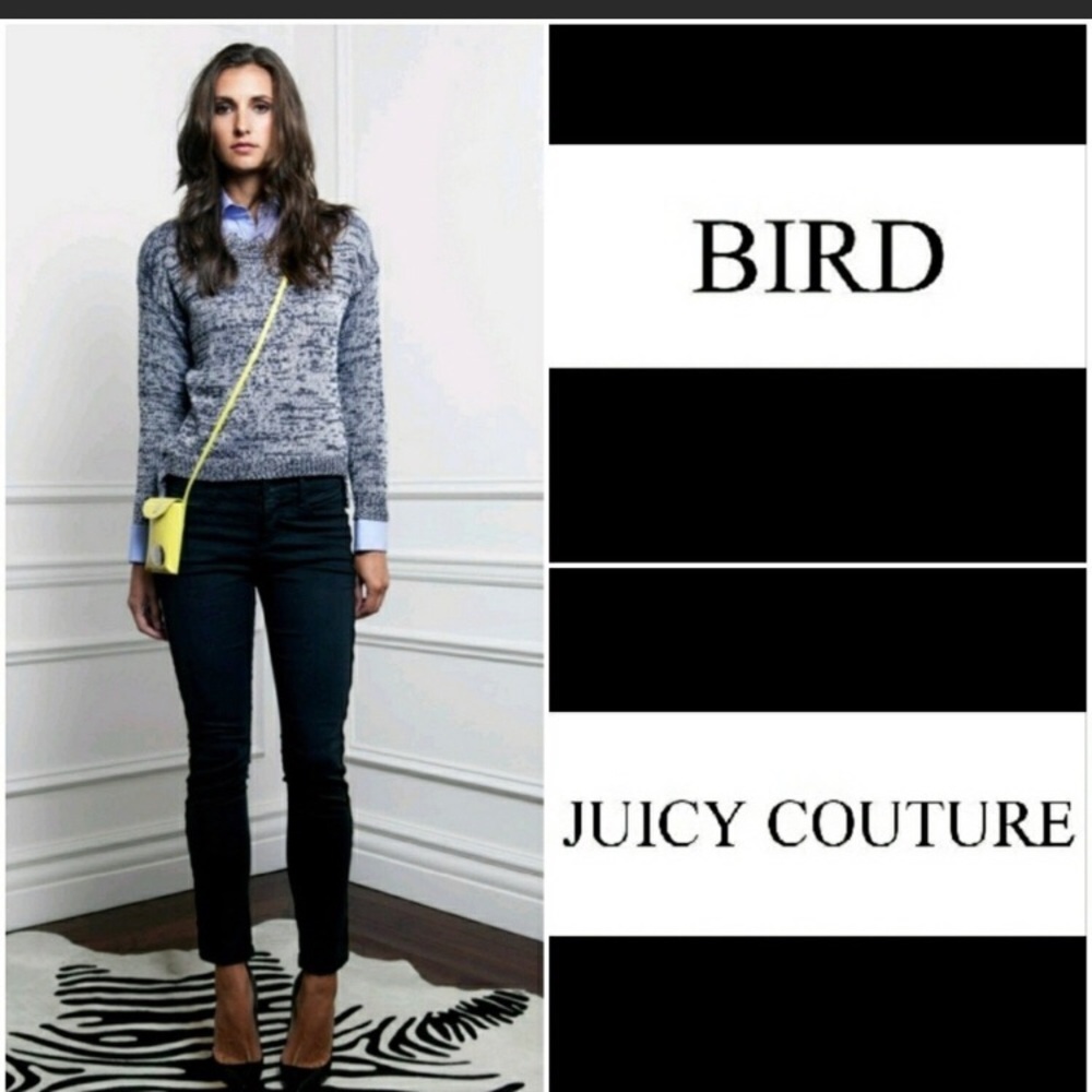 Bird by JUICY COUTURE ombré cotton Skinny Jeans - Picture 5 of 5